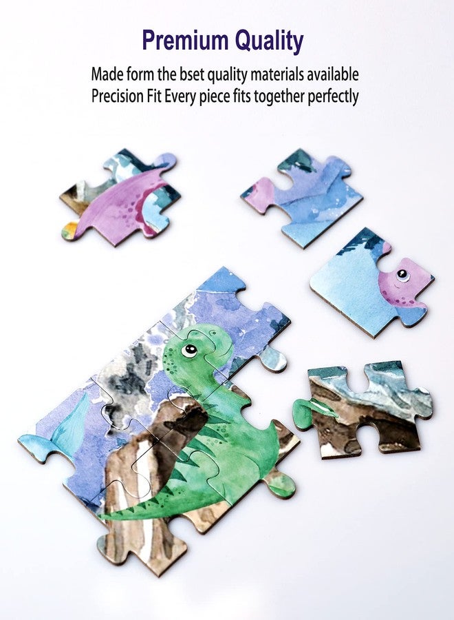 POPGIFTU 4 in 1 Increasing Difficulty Kid Puzzle for Kids, Ages 3-8, 24-60-Piece, Puzzles for Children Learning Educational Puzzle Toys for Boys and Girls Set for Kids(4 Puzzles) - Image 5